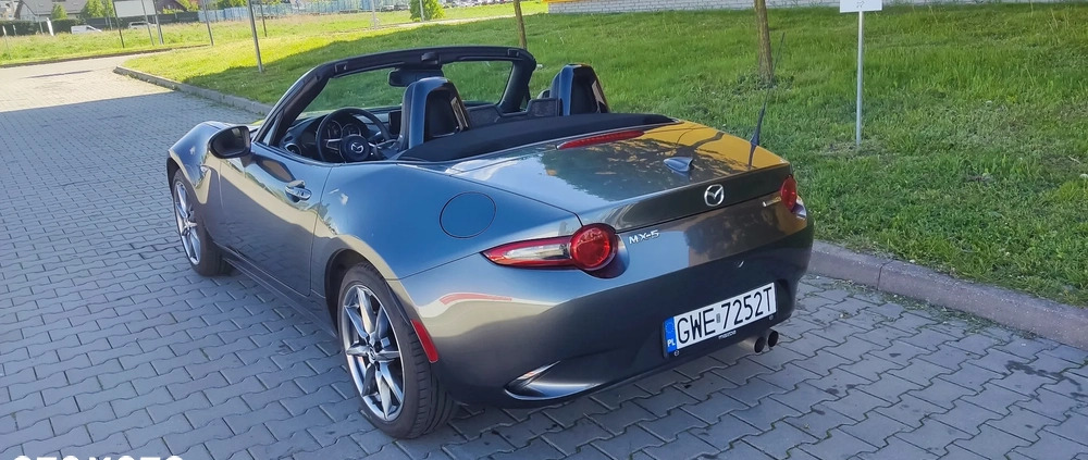 Mazda MX-5 cena 109900 przebieg: 6800, rok produkcji 2022 z Reda małe 106